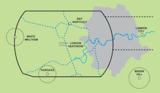 Helicopter Routes in the London Control Zone