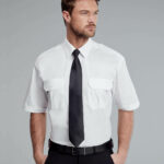 AFE Men's Short-Sleeve Pilot Shirt