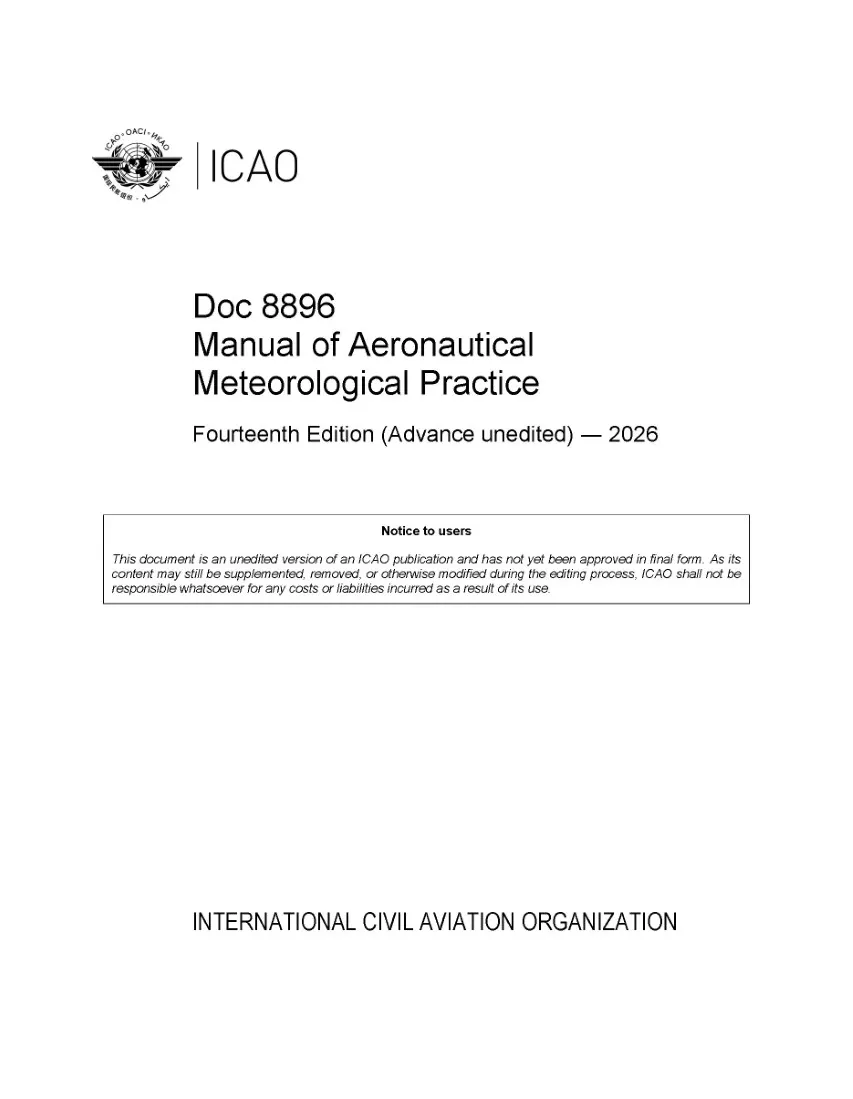 ICAO DOC 8896