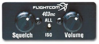 Flightcom 403MC intercom
