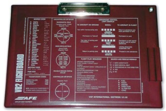 AFE VB2 A4-size flightboard