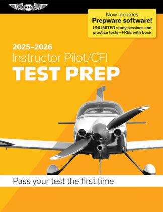 Test Prep Series - Certified Flight Instructor 2025-2026