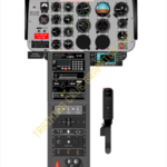 Bell 206B Cockpit Poster