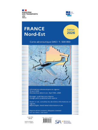 ICAO French North East Chart 2026 Edition