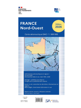 ICAO French North West Chart 2026 Edition