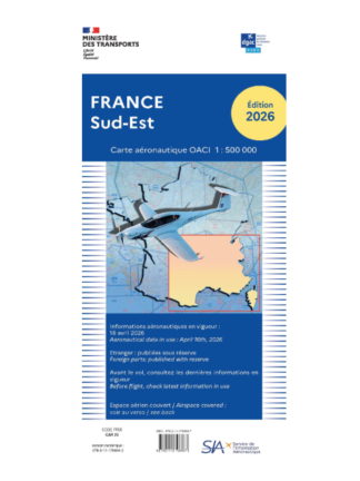 ICAO French South East Chart 2026 Edition