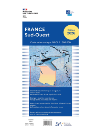 ICAO French South West Chart 2026 Edition
