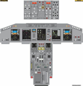Embraer ERJ 170/190 Cockpit poster