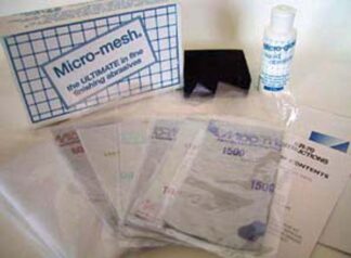 Micromesh canopy scratch removal