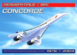 Large Metal Sign Concorde