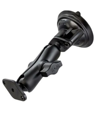 Twist Lock Suction Mount w/ 1" Ball Arm and Diamond Adapter