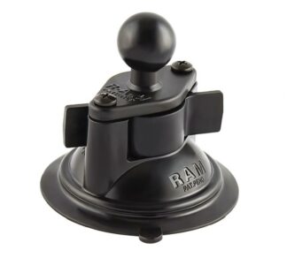 Twist Lock Suction Mount with 1" Ball