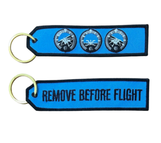 Key ring - Remove Before Flight, Artificial Horizon