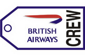 Baggage tags - BA Crew