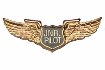 3-D Pin - Junior Pilot wings