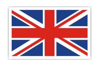Iron-on badges - Union Jack