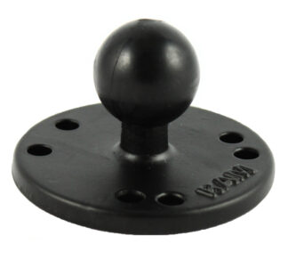 1" Ball Round Base with AMPS Pattern