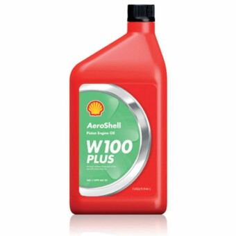 Aeroshell W100 Plus Oil, 1 US Quart