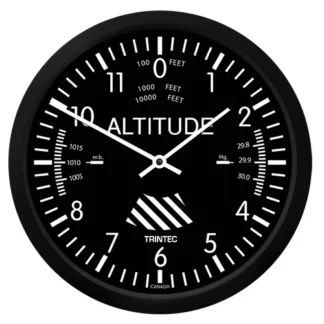 Classic Altimeter 10" Wall Clock