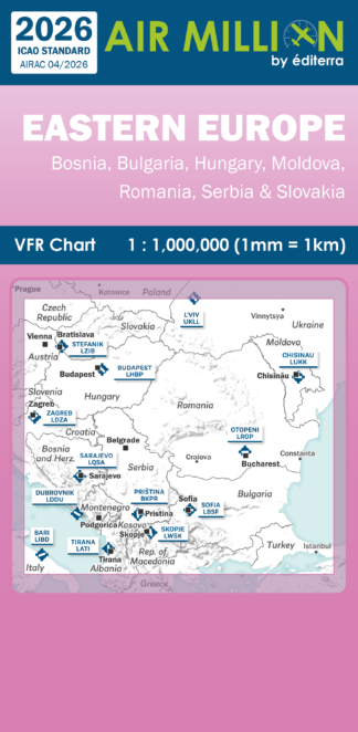 Air Million Eastern Europe 2026 VFR Chart