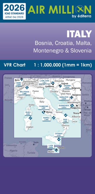 Air Million Italy 2026 VFR Chart
