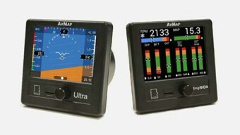 AvMap Ultra EFIS + EngiBOX