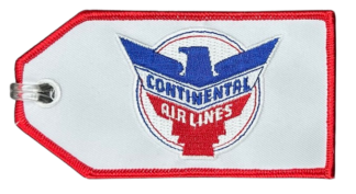Baggage Tags - Continental Airlines Retro