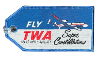 Baggage Tags - TWA Constellation