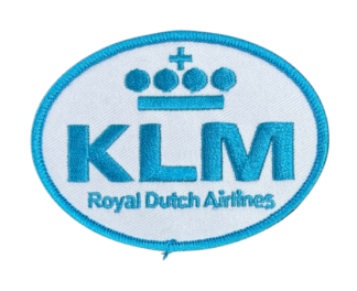 Iron-on Badges - KLM