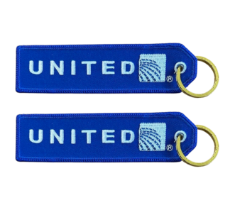 Key ring - Remove Before Flight, United (Continental)