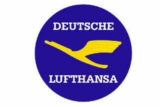 Iron-on Badges - Lufthansa Retro