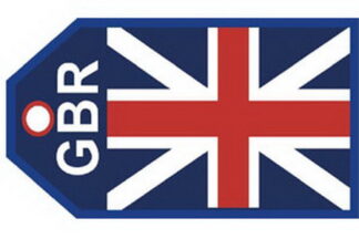 Baggage tags - Union Jack