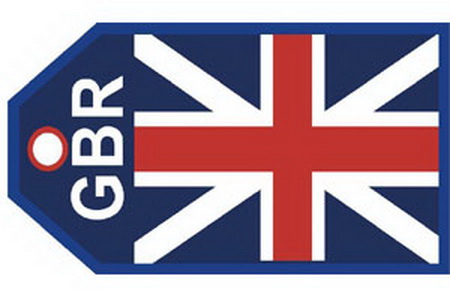 Baggage tags - Union Jack