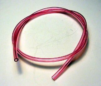Mountain High Poly Tube, 4mm, Red, 1 Ft