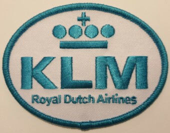 Iron-on Badges - KLM