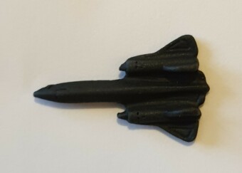 3-D Pin - SR71 Blackbird
