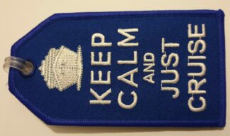 Baggage Tags - Keep Calm and Just Cruise