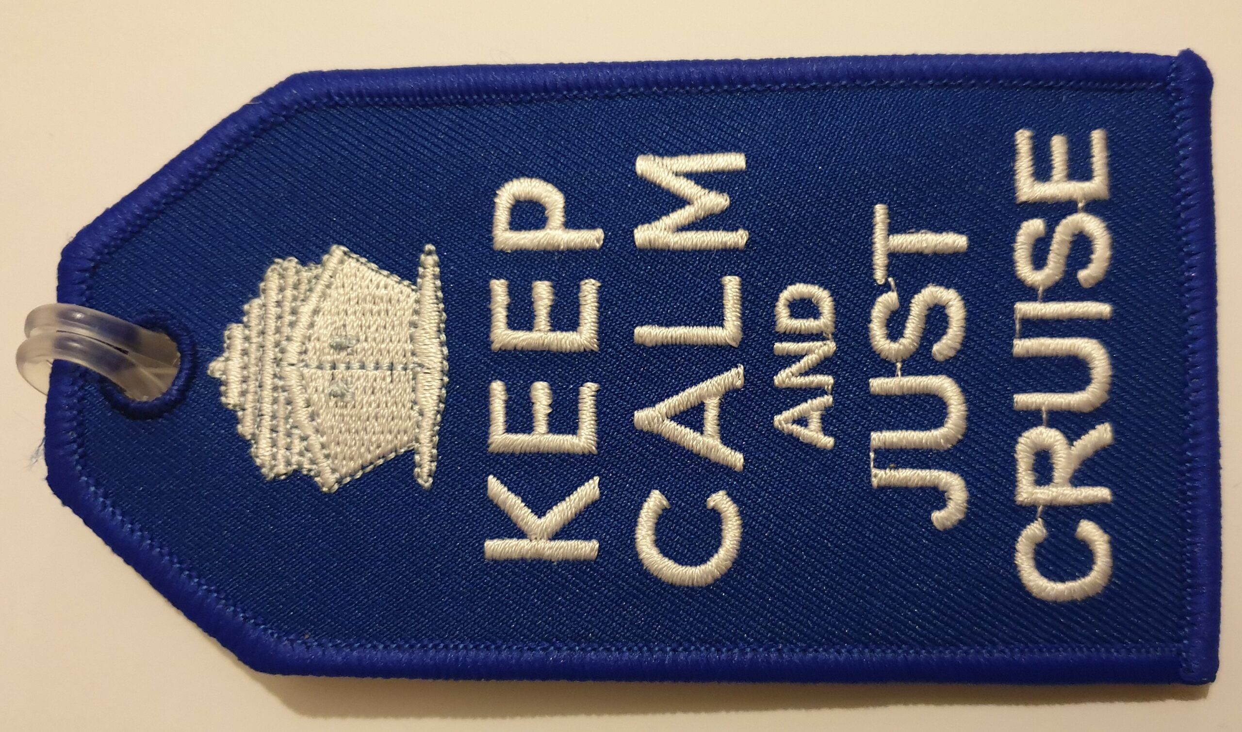 Baggage Tags - Keep Calm and Just Cruise
