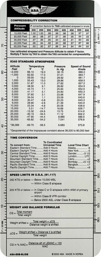 ASA E6-B Slide