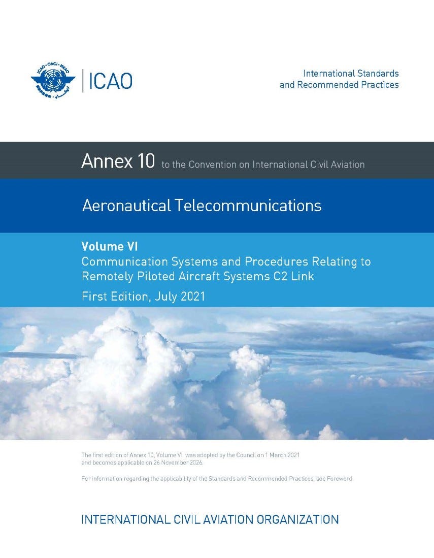 ICAO Annex 10 Volume VI