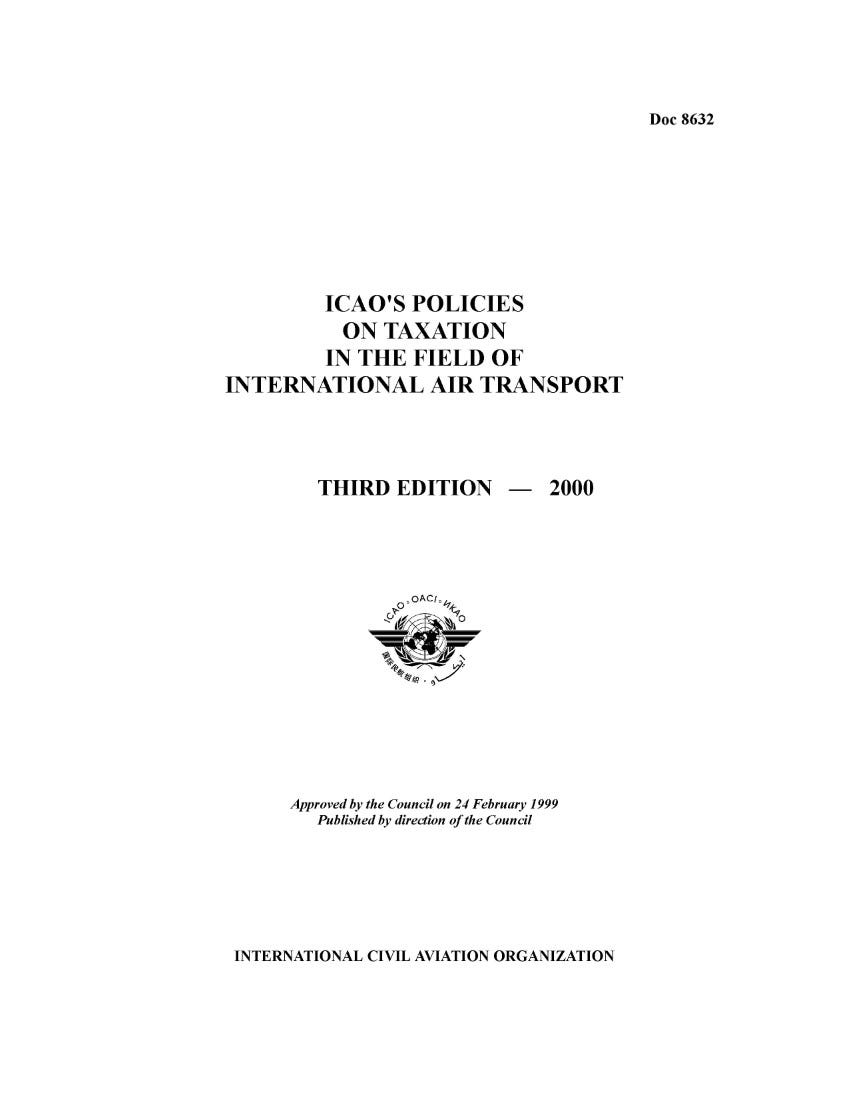 ICAO DOC 8632