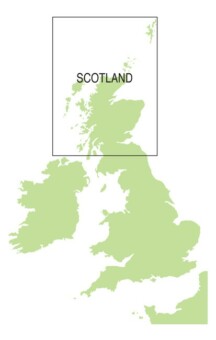 Scotland 1:500,000 chart Ed35