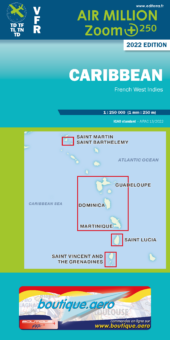 Air Million Caribbean 2023 VFR Chart