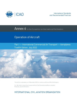 ICAO Annex 6 Part I