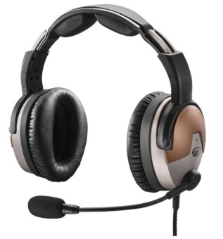 Lightspeed Delta Zulu ANR Headset, GA Twin Plug