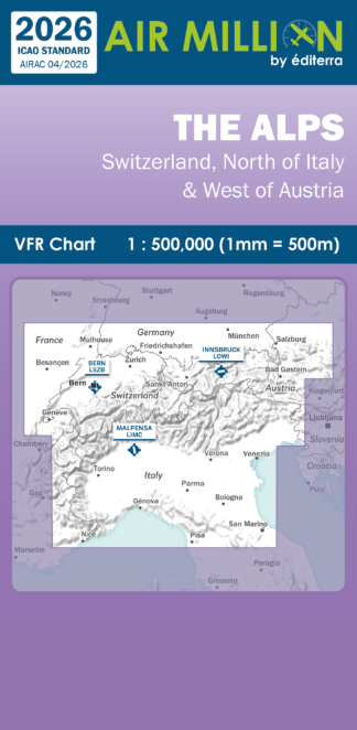 Air Million Alps 2026 VFR Chart