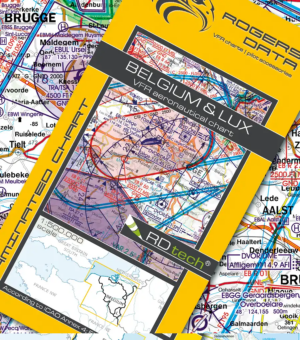 Rogers Data Belgium & Luxembourg 2023 VFR Chart
