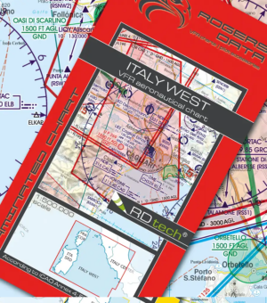 Rogers Data Italy West 2023 VFR Chart