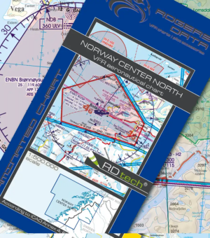Rogers Data Norway Center North 2023 VFR Chart
