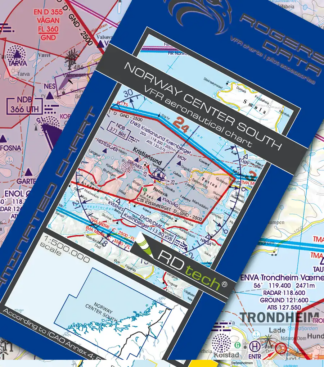 Rogers Data Norway Center South 2023 VFR Chart